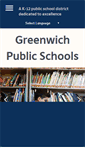 Mobile Screenshot of greenwichschools.org